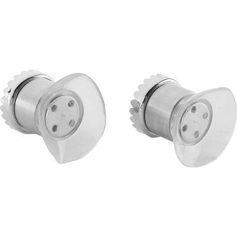 Lot de 2 porte-savons magnétiques créatifs pour salle de bain, à suspendre au mur, avec ventouse, couleur argent. (1/5)