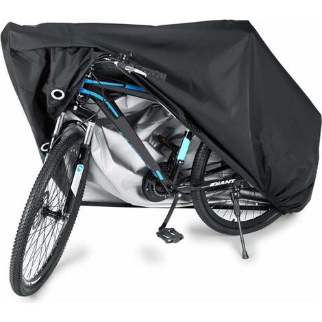 Housse de vélo,Housse de Protection extérieure imperméable pour vélo,Couverture étanche Anti poussière Protection UV pour VTT et vélo de Route 200x70x110cm (1/5)
