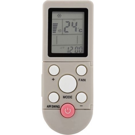 Telecomando universale AUX YKRf 001 per climatizzatore in ABS, compatibile con YKRf 09R/010 f 06 YKr f 016E. (1/5)