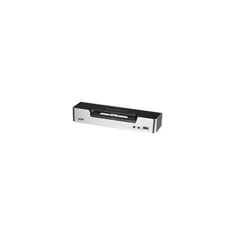Aten CS1642A KVM a 2 porte per montaggio a rack, nero/argento (1/5)