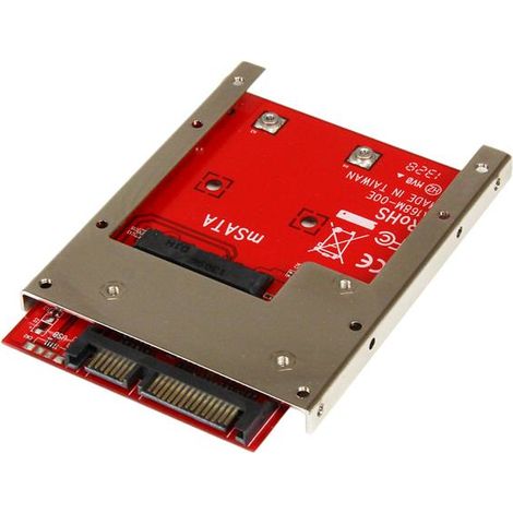 StarTech.com Adaptateur mSATA SSD vers SATA 2,5" - Carte Convertisseur mSATA SSD vers SATA 2,5" (1/3)