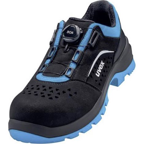 [GEBRAUCHT] B-Ware Uvex Sicherheitshalbschuh S1P 9558 44 schwarz-blau Handtuchheizkörper ESD 1 Paar (1/2)