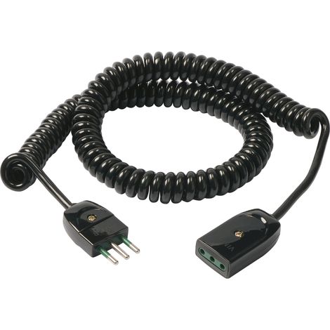 VIMAR - 0P32352 Cavo prolunga estensibile 3G0,75 5m nero