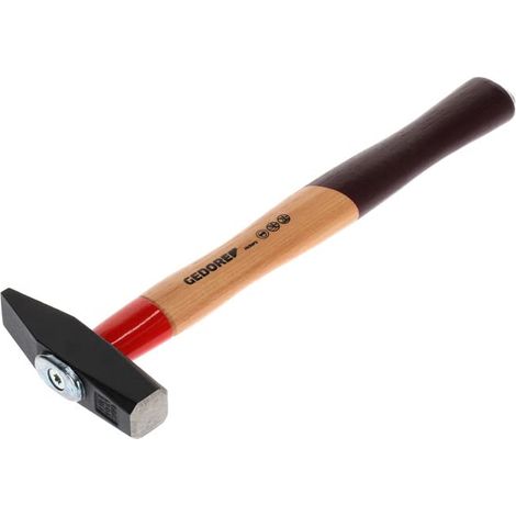 Marteau de serrurier avec manche en hickory, 300 g (1/5)