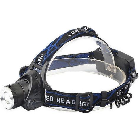 Projecteur portable à double LED avec zoom, lumière blanche et ultraviolette, alimenté par batterie, idéal pour le camping et la randonnée. Équipement et outils de camping. (1/5)