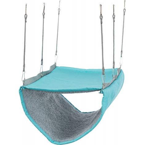 Hamac avec 2 étages, 22 x 15 x 30 cm, pour furets ou rats couleur aléatoire - Trixie (1/5)