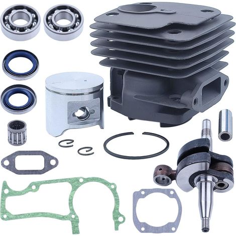 Pour Husqvarna 365, 365 EPA/Special pour tronçonneuse, kit de cylindre 48 mm, 503691072, 503 72 91 72 (1/5)