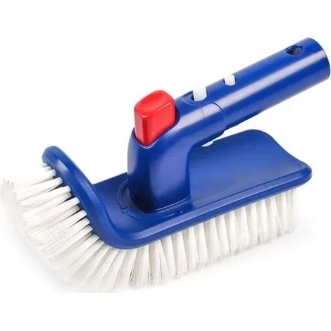 1 kit de brosses rotatives 180°, tête de brosse pivotante, pour nettoyage des marches, coins et surfaces courbes, piscine spa bain à remous salle de bain (1/5)