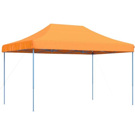 Maison Exclusive - Partyzelt Faltbar Pop-Up Orange 440x292x315 cm