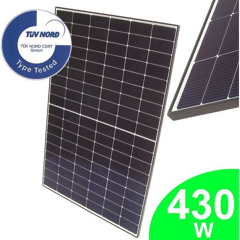 Solarpanel Solarmodul 430 W Black Solarzelle 66425 (1/5)