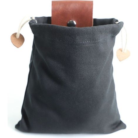 Sac de cueillette Sac de cueillette de fruits Sac de collecte lavable Sac de collecte de graines Sac de pièces Fournitures de plein air,noir (1/5)