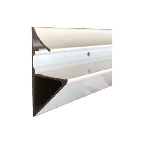 Porte tablette aluminium, Lg 1000mm (Laqué Blanc RAL 9003) HOMEWELL (1/2)