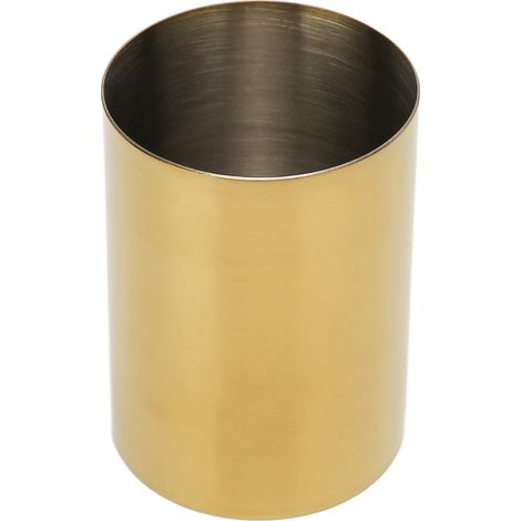Universeller Messbecher aus Edelstahl, spülmaschinenfest, für Kaffeemühlen (goldfarben). (1/5)
