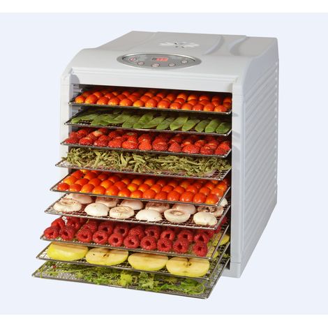 Kitchen Chef KYS333D Déshydrateur de fruits et légumes 9 Niveaux 650 W (1/4)
