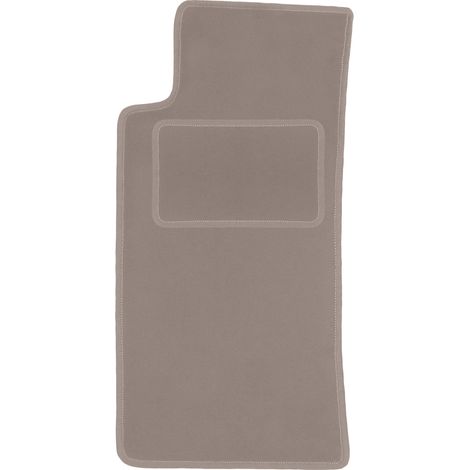 Alfombrilla de conductor beige para Mazda MX-5 II NB convertible (1998-2005) (1/5)