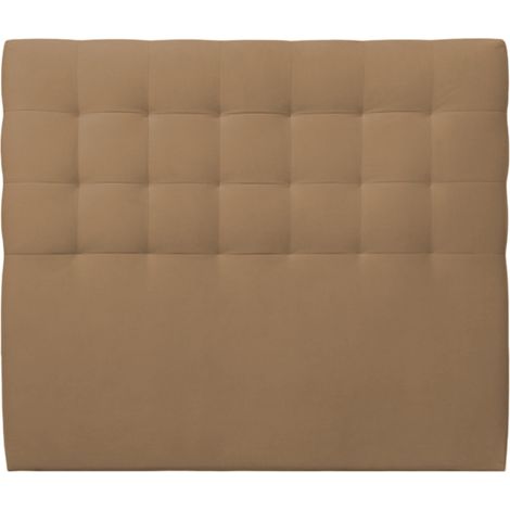 Tête de Lit Carrée Milano Tabac  120 x 80 cm (1/4)