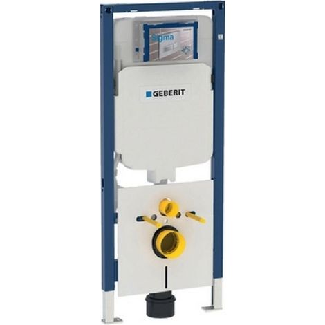 MODULO DUOFIX PER WC SOSPESO CON CASSETTA DA INCASSO SIGMA 8 CM
