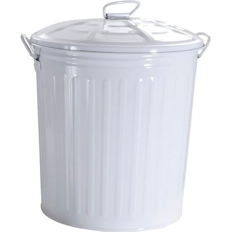 Bac LT.35 en plastique blanc – Capacité 35 litres – Pour stockage peinture – Conception robuste et visibilité optimale – King Home
