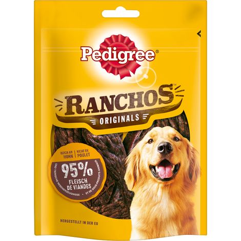 Pedigree Ranchos Hundeleckerli Jerkies mit Huhn 70 g Hundeleckerlis (1/5)