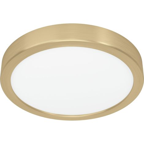 LED plafonnier Fueva 5, Ø 21 cm, lampe ronde pour plafond chambre (1/4)