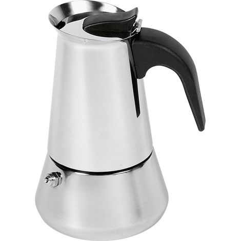 Espressokocher 4 Tassen Edelstahl (1/2)