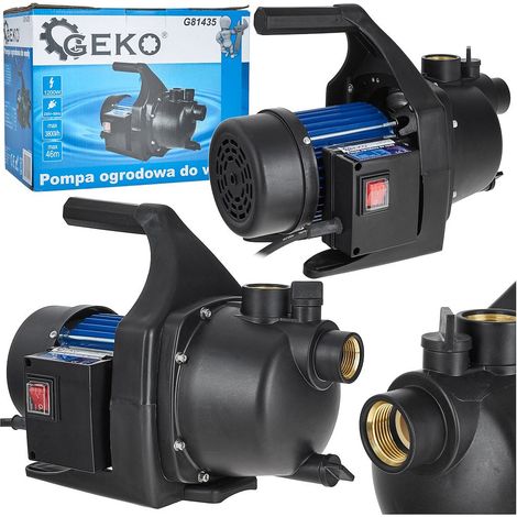 Pompa Giardino 1200 W GEKO Potente Per Irrigazione Pressione Alta E Scarico Di Vasche E Stagni Per Giardinieri (1/5)