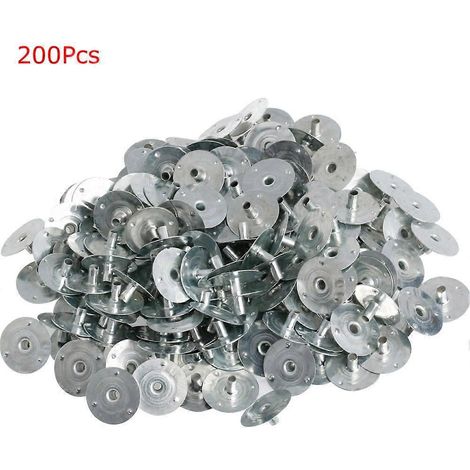 200 Stück DIY-Kerzenherstellung Metall-Dochthalterungen Kerzendocht Metall