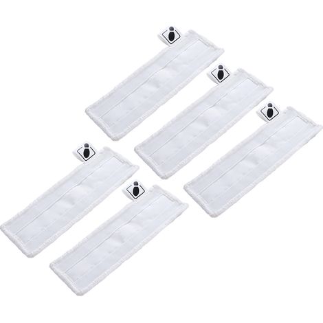 -Lot de 5 Bonnettes Microfibre pour Karcher Easy Fix SC2 SC3 SC4 SC5Lingettes Remplacement pour Nettoyeurs Vapeur (1/5)