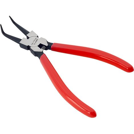 Pince coudée 175mm pour circlips intérieur - AUTOBEST