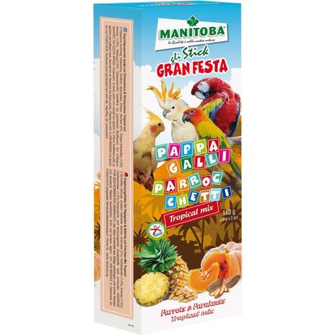 Stick Tropical Mix per Pappagalli