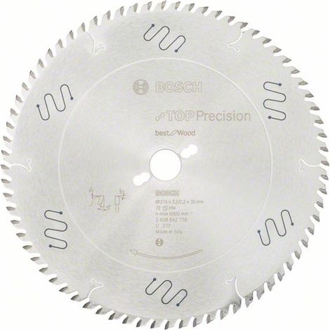 Kreissägeblatt Top Precision Best for Wood S 315 x 30 - 72