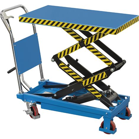 Carrello elevatore a doppio pantografo regolabile 500 kg Fervi 0467 (1/4)