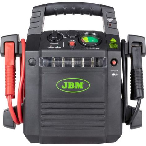 JBM 53687 Starter Avviatore di Emergenza Booster Professionale per Auto 12V (1/5)