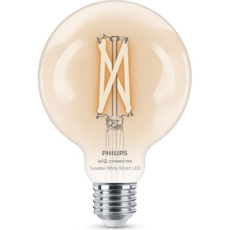 Lampadina led g95 philips e27 7w 2700/6500k wiz connected -37218400 (1/5)