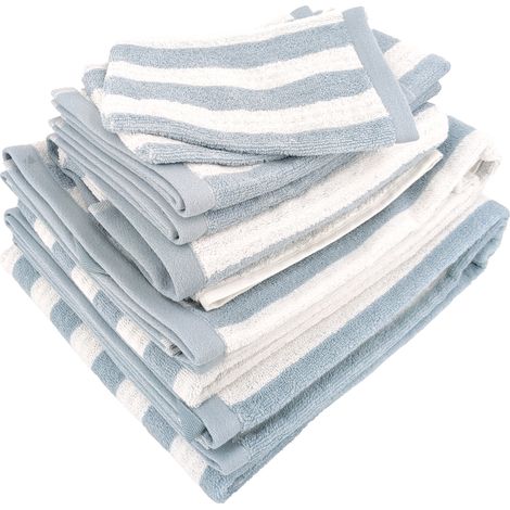 Parure de bain EFFICIENCE STRIPES 7 pièces (1/5)