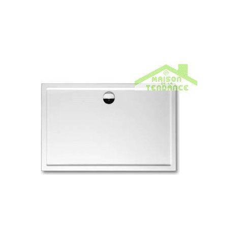 Receveur de douche acrylique rectangulaire RIHO DAVOS 275 80x120x4,5 cm-Blanc-Blanc-80.00 -- (1/3)