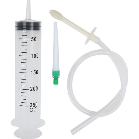 Lavement anal unisexe seringue 250ML avec tuyau accessoire système douche nettoyage (1/5)