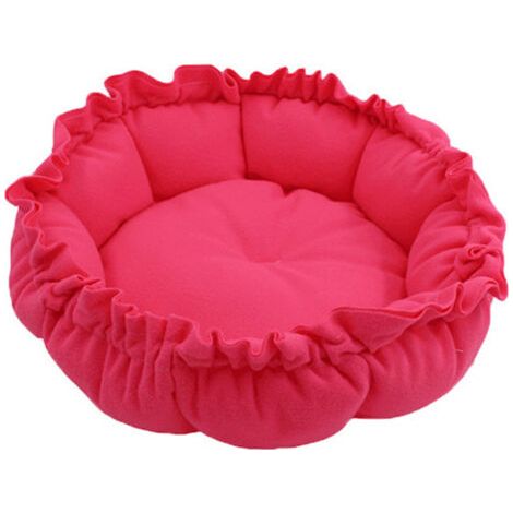 Nid citrouille rouge 75 cm, accessoires pour animaux, niche citrouille, maison citrouille, peluche-NANOTEH (1/4)