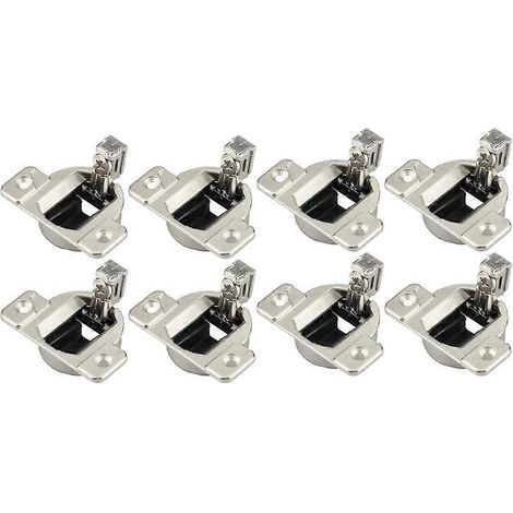 Charnières Blum compactes spirales à 110 degrés, lot de 8, pour portes de placard. (1/5)