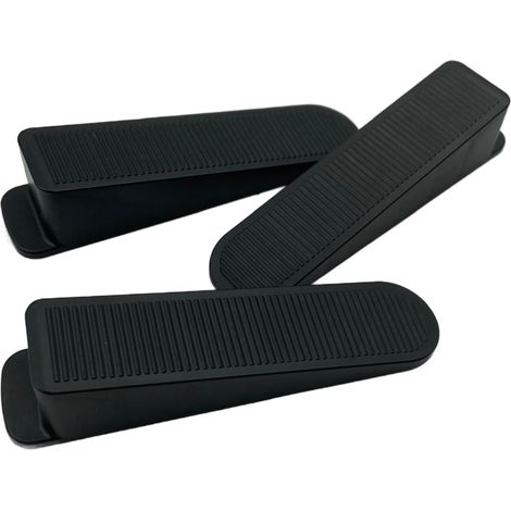 Sistema de nivelación de baldosas Atlas Tools, cuñas de montaje estándar negras, 50 unidades. (1/5)