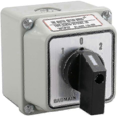Commutateur rotatif SZW26-20/D202.2D universel 660 V 20 A 3 positions (1/5)