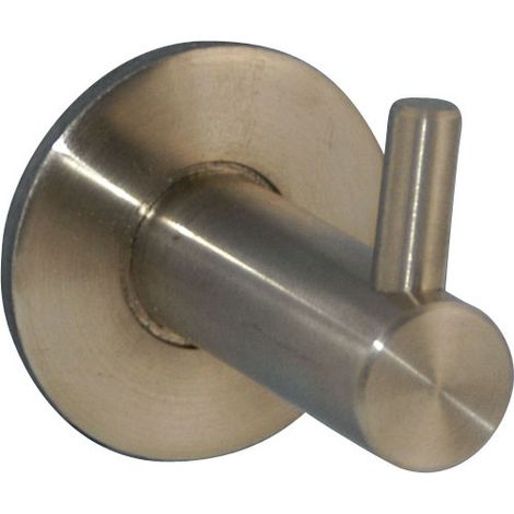 Cadap CR128/72A gancho redondo inox acabado cepillado