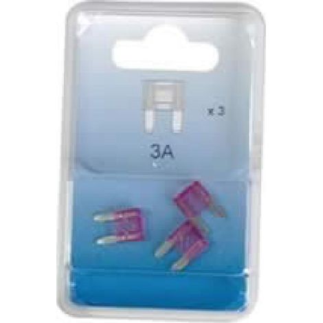 5x 3 Mini-fusibles 10A