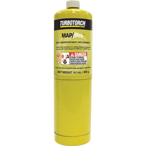 CARTUCHO DE GAS MAP/PRO ROSCA 1'' 400G MPT-1 0916-01222711 13 - S/EI2400