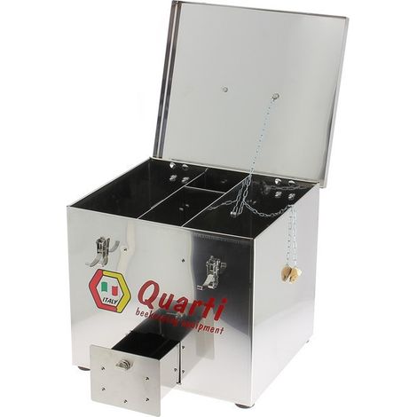 Caisse à outils d'apiculture en inox (1/4)