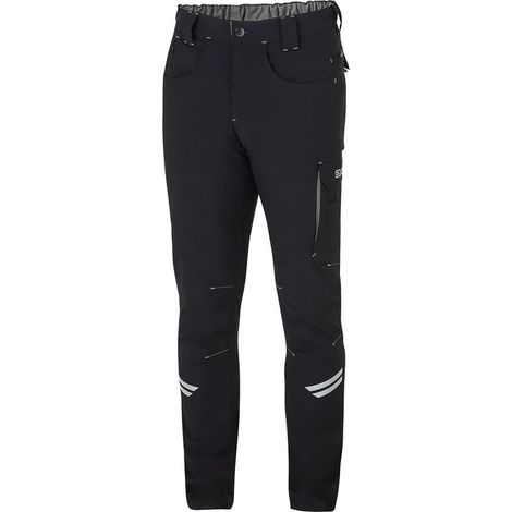 Pantalon technique léger noir/gris Kansas T5 - XXL (1/2)