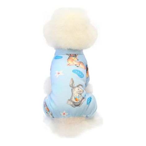 BUNTHAUS Vêtements pour animaux de compagnie Vêtements pour chiens d'automne et d'hiver Vêtements pour chiens（M） (1/5)