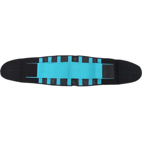 Ceinture lombaire médicale ajustable, confortable et aérée pour le dos - Taille M, couleur bleu lac (1/5)