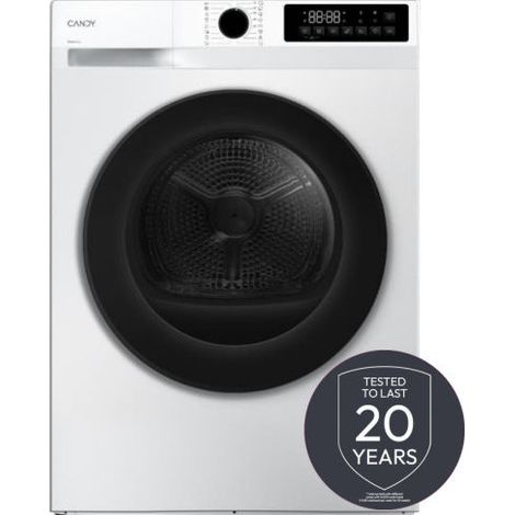 Candy GDS 8N2B-S asciugatrice Libera installazione Caricamento frontale 8 kg Bianco