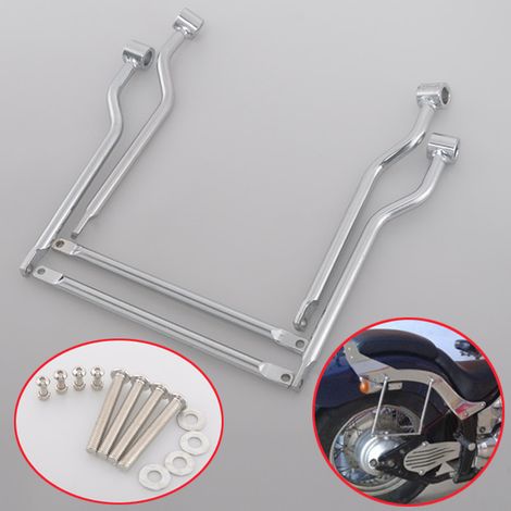 Support universel pour sacoche latérale de moto, fixation pour sacoche de selle, sacoche de voyage, support entièrement mobile